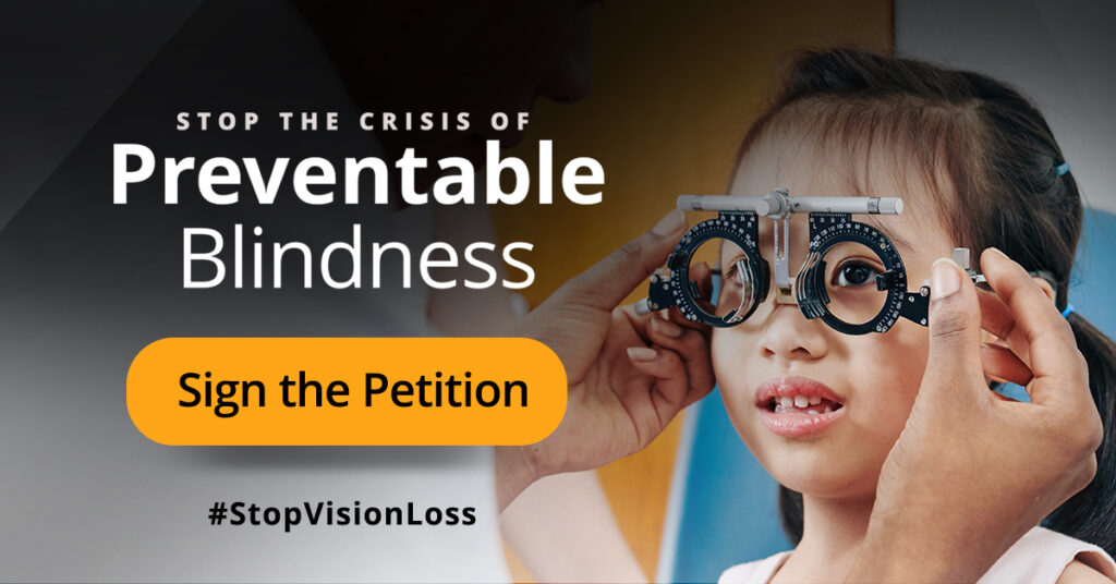 Stop the crisis of preventable blindness